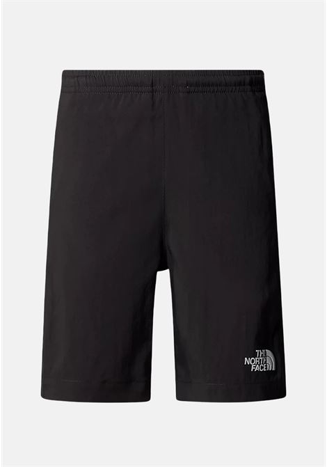 Black baby girl shorts with logo on the front THE NORTH FACE | NF0A89PPKT01KT01